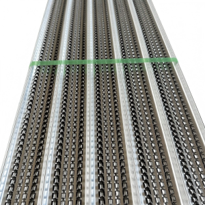 Rib lath mesh for plaster reinforcement and construction applications