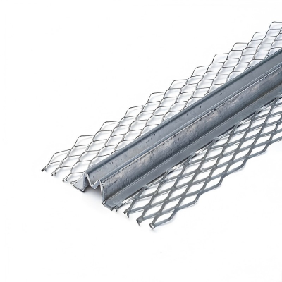 Metal control joint for stucco and plaster wall expansion