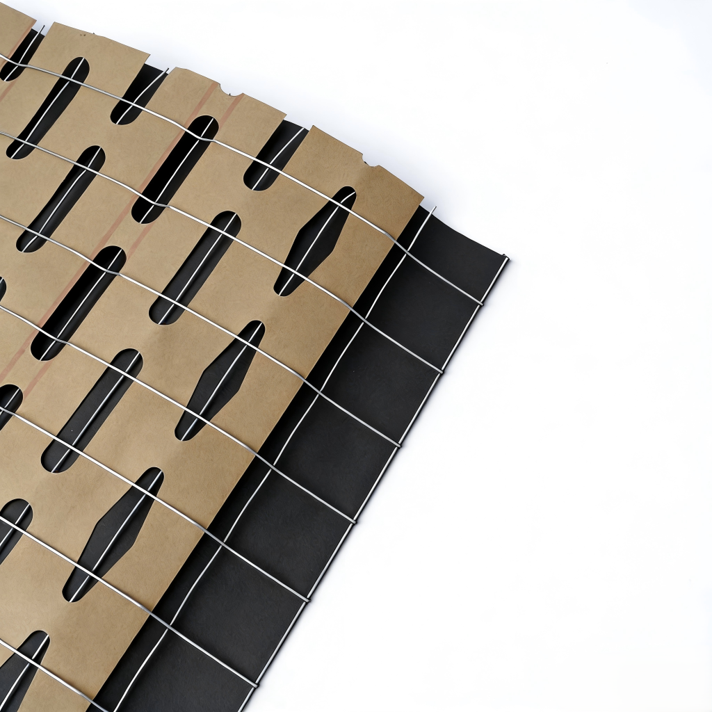 Paper backed rib lath for exterior stucco and plaster applications