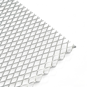 Galvanized flat diamond metal lath for stucco and plaster wall reinforcement