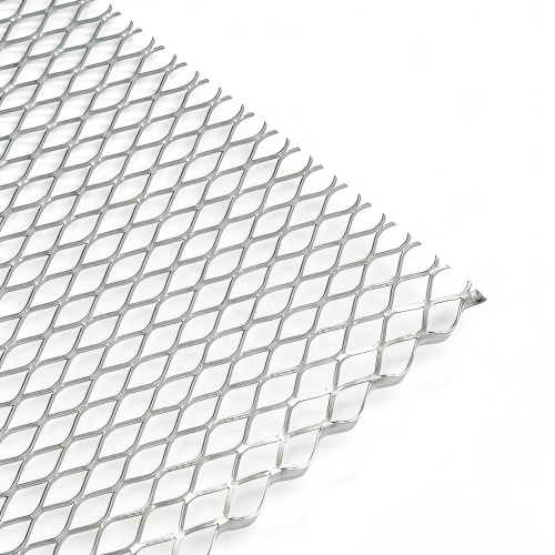 Galvanized flat diamond metal lath for stucco and plaster wall reinforcement